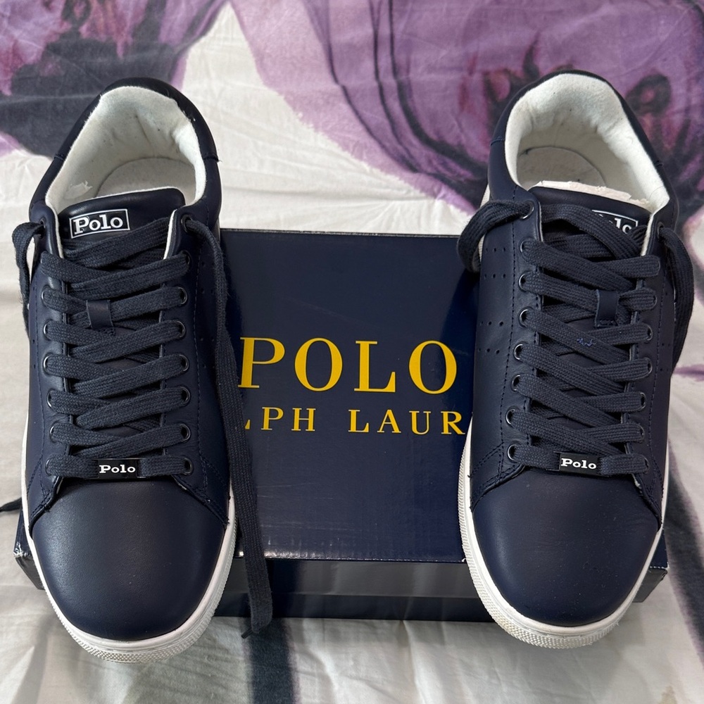 Polo by Ralph Lauren Men's Dark Blue Sneakers